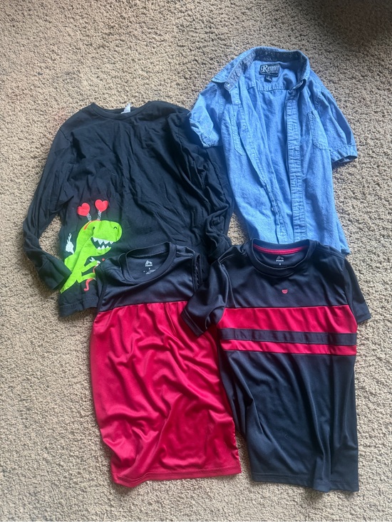 Other - Kids' T shirt bundle sizes vary from big boys 8 to M .
